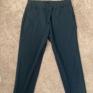 Black and white dress pants